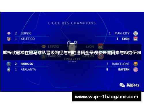 解析欧冠潜在黑马球队晋级路径与制胜逻辑全景观察关键因素与趋势研判